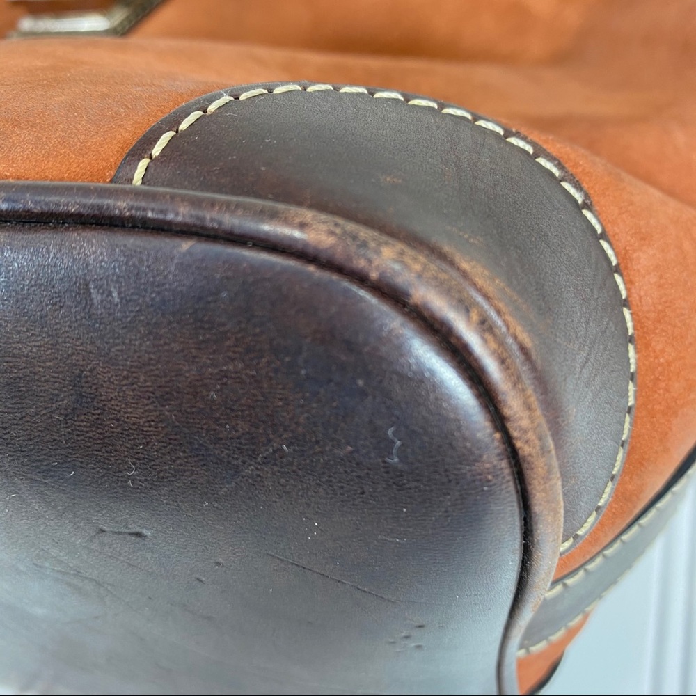 Dooney & Bourke Brown leather shoulder bag - Picture 16 of 16